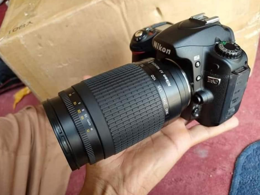 New Nikon D80 with 70_300mm lense