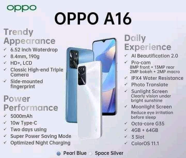 New Oppo Smart Phone