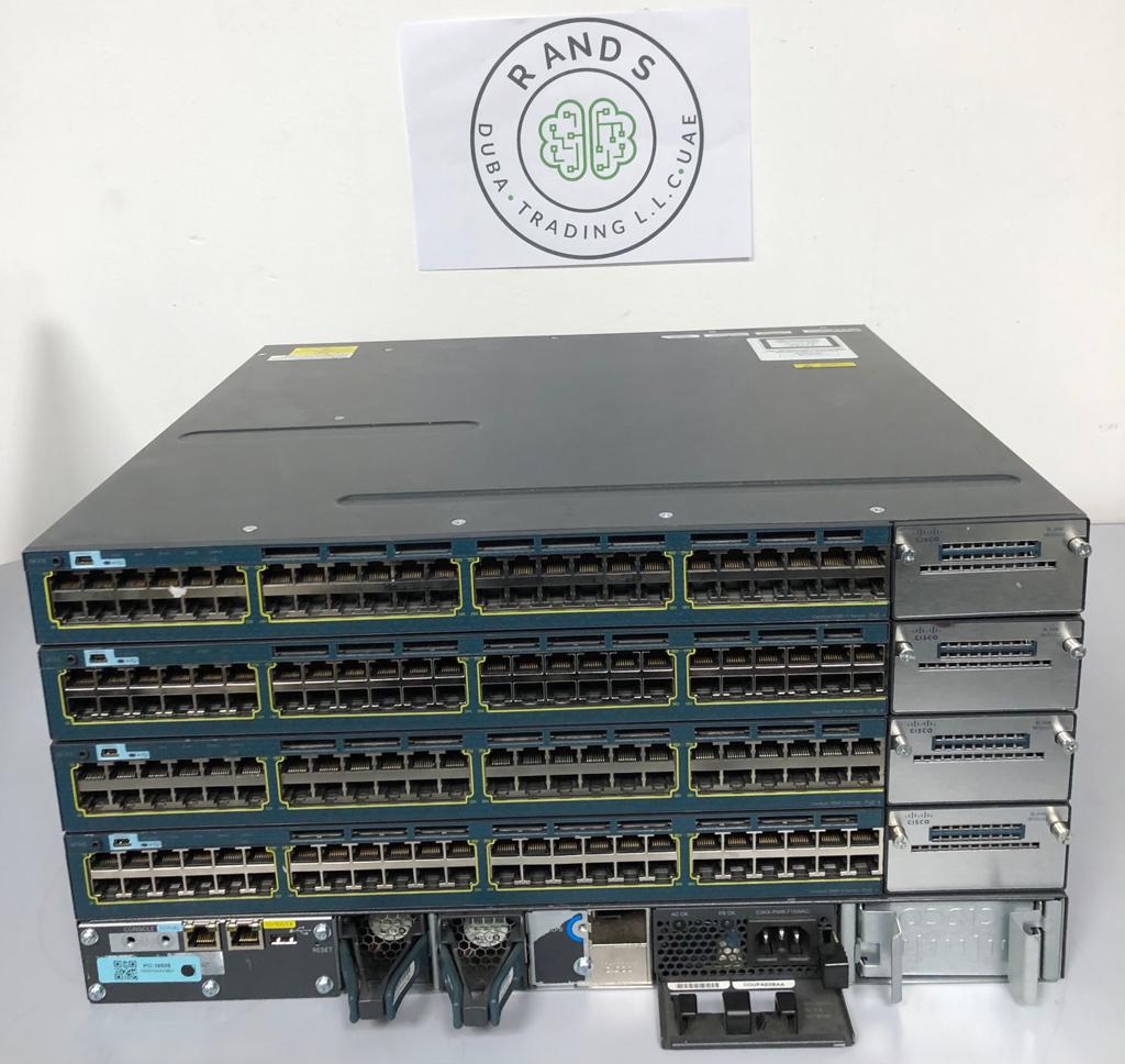 CISCO SWITCH WS-C3560X-48PF-S GIGABIT POE+