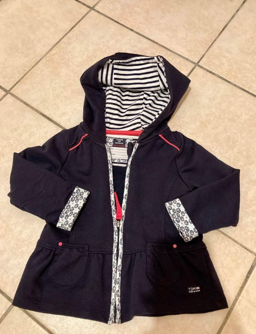 2-year-old Sailors Land Hooded Sweatshirt