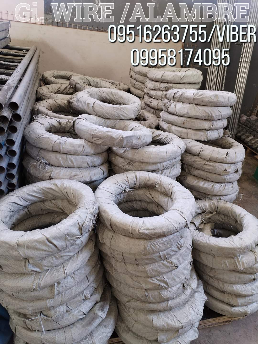 GI WIRE/ALAMBRE FOR SALE ‼️ gauge 16 24kgs per rolls