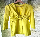 NWOT Neon Yellow Mini Dress