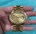 Rolex Daydate 18k gold case