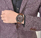 Elegant brown watch from Notionr brand