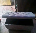 Ottoman with storage box