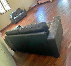 2x leather couches