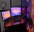 Gaming PC - With Monitor and Gears