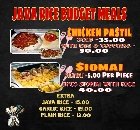 JAVA RICE BUDGET MEALS