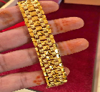 24 k Saudi Gold filled men’s bracelet New year sale watch bracelet $50