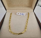 Code 120 Neck chain gold 14K 52cm 9gr 430