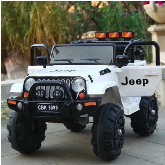 Mini Jeep 9699 Rechargeable Ride On Car Truck with Rubber Tires