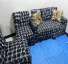 SOFA SET AND  DOUBLE DECK